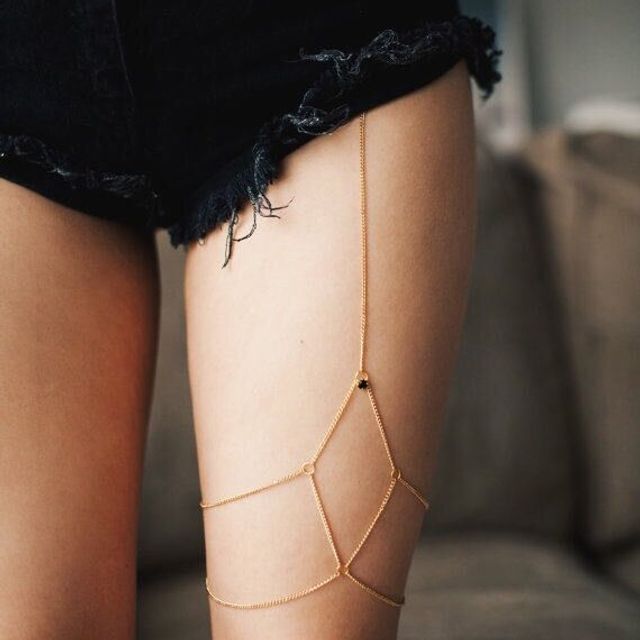 Drexxiax-Alloy Thigh Chain