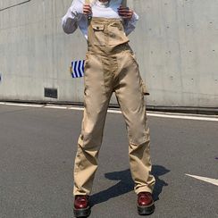 Sosana - Patchwork Straight-Fit Jumpsuit