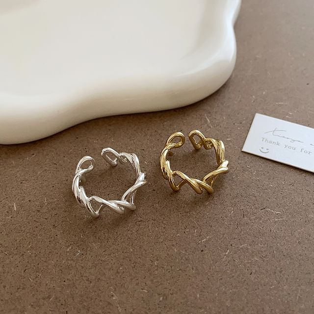 Panda Dama-Twisted Open Ring