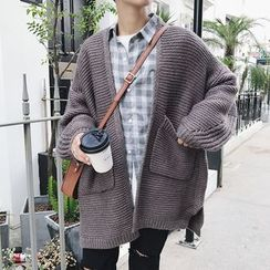 百高 - 開胸口袋開衫 百高 - 開胸口袋開衫