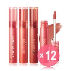 FOCALLURE - Jelly Clear Glossy Tint - 17 Colors (x12) (Bulk Box)