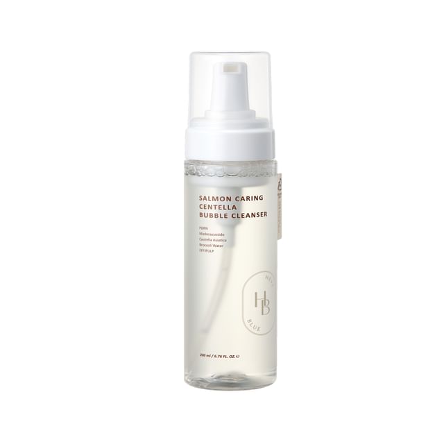 HEVEBLUE-Salmon Caring Centella Bubble Cleanser