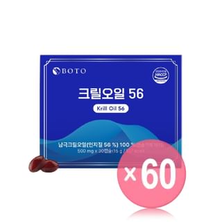 BOTO - Krill Oil 56 (x60) (Bulk Box)