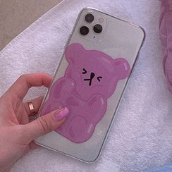 BABYCASE - 熊印花透明手机保护套 - iPhone 11 Pro Max / 11 Pro / 11 / SE / XS Max / XS / XR / X / SE 2 / 8 / 8 Plus / 7 / 7 Plus BABYCASE - 熊印花透明手机保护套 - iPhone 11 Pro Max / 11 Pro / 11 / SE / XS Max / XS / XR / X / SE 2 / 8 / 8 Plus / 7 / 7 Plus