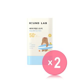ROUND LAB - Baby Mild Sun Stick 2pcs Bundle Set