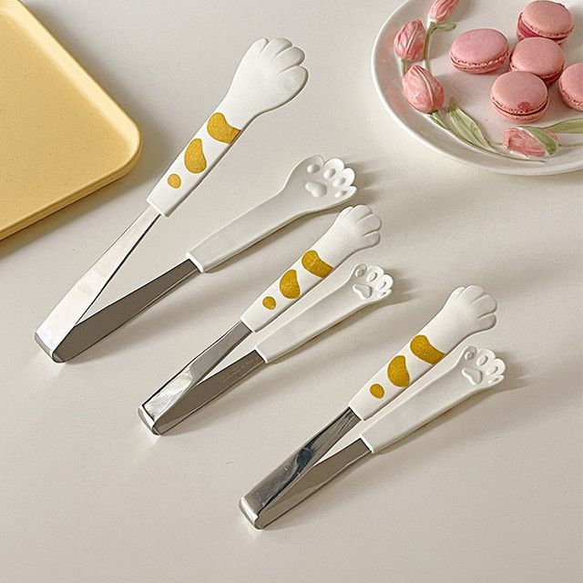 Kawaii Cat Paw Food Tongs