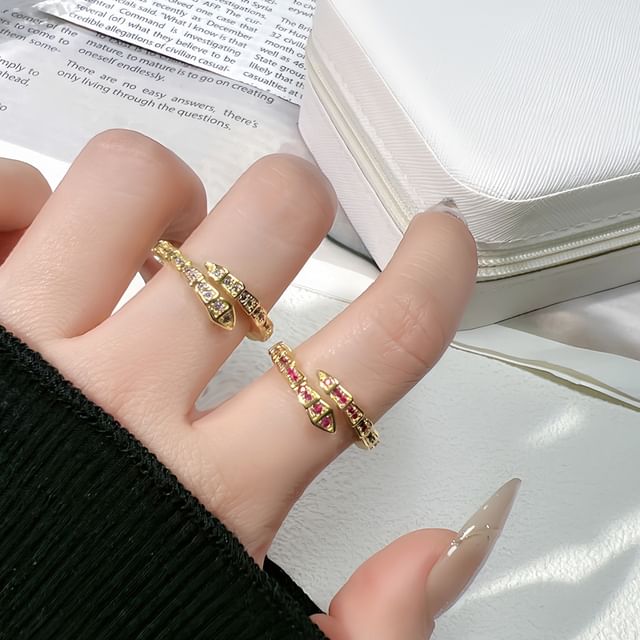 Seirios-Rhinestone Ring