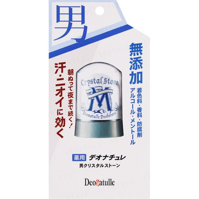 Deonatulle-Crystal Stone 男士無香料止汗除臭劑-60g