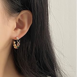Jael-Rhinestone Drop Earring