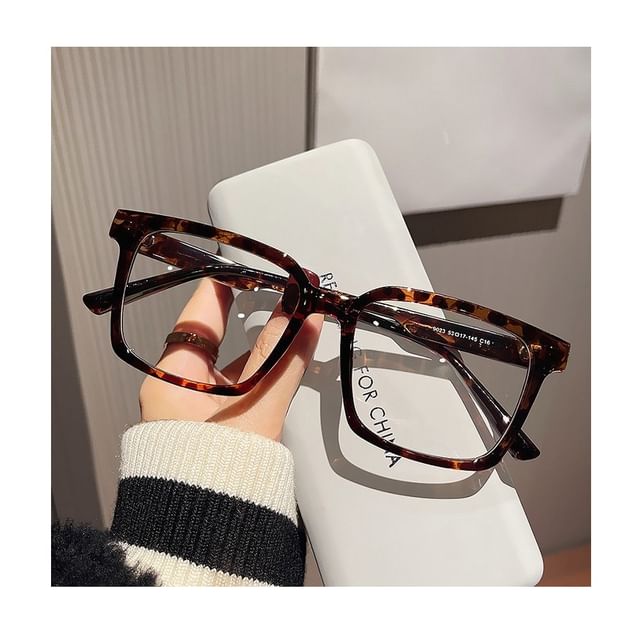 MOL Girl-Square Frame Blue Light Blocking Eyeglasses