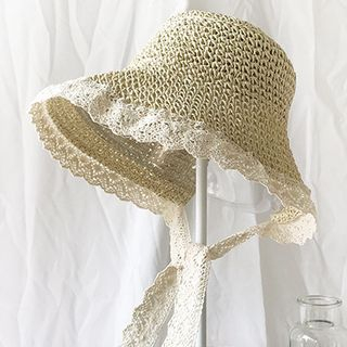 lace sun hat