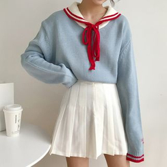 Dute - Sailor Collar Sweater Dute - Sailor Collar Sweater