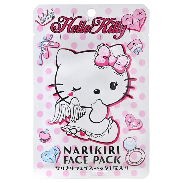 Hello Kitty Face Messenger Bag - White 