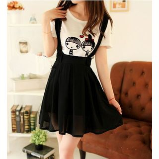 korean jumper skirt