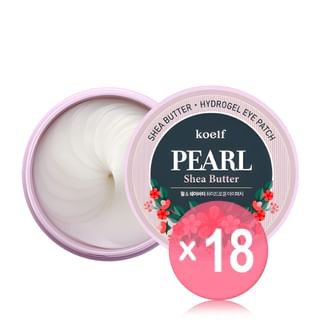 PETITFEE - koelf Pearl & Shea Butter Eye Patch 60pcs (x18) (Bulk Box)