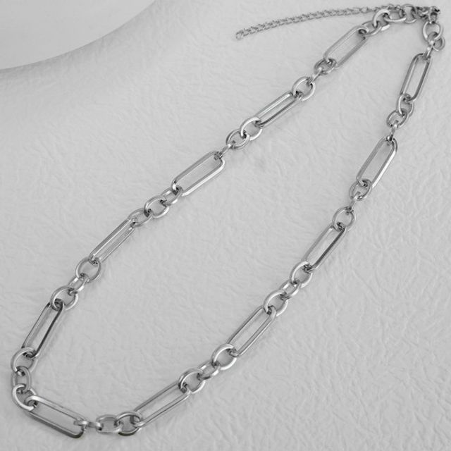 BABLIBU-Stainless Steel Chain Necklace