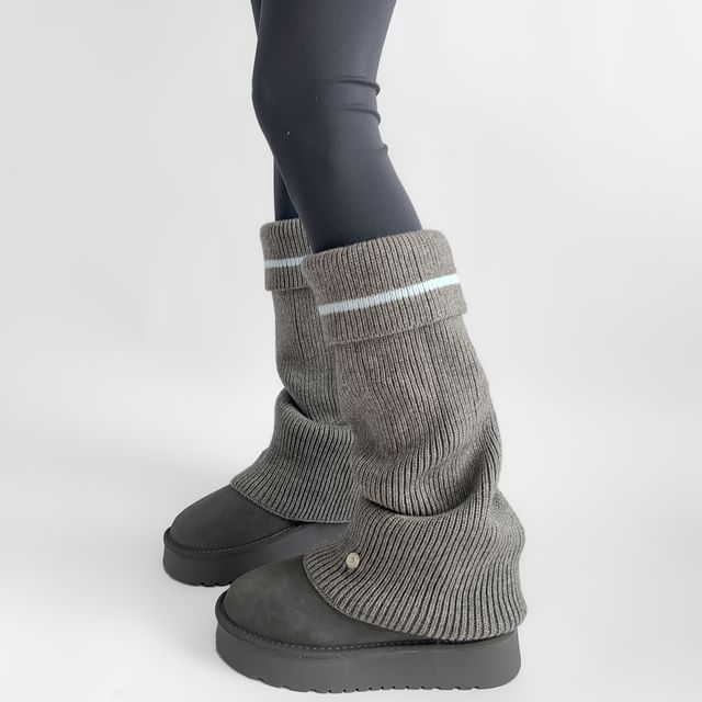 Desperim-Knit Leg Warmer