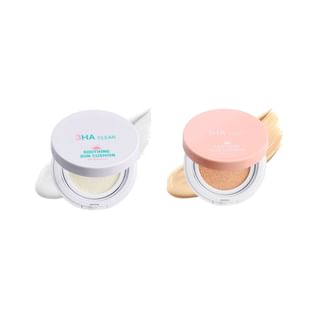 esfolio - 3HA Clear Soothing Sun Cushion - 2 Colors