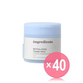 ongredients - Revitalizing Toner Pads (x40) (Bulk Box)
