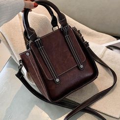 Anadelta - Faux Leather Crossbody Bag