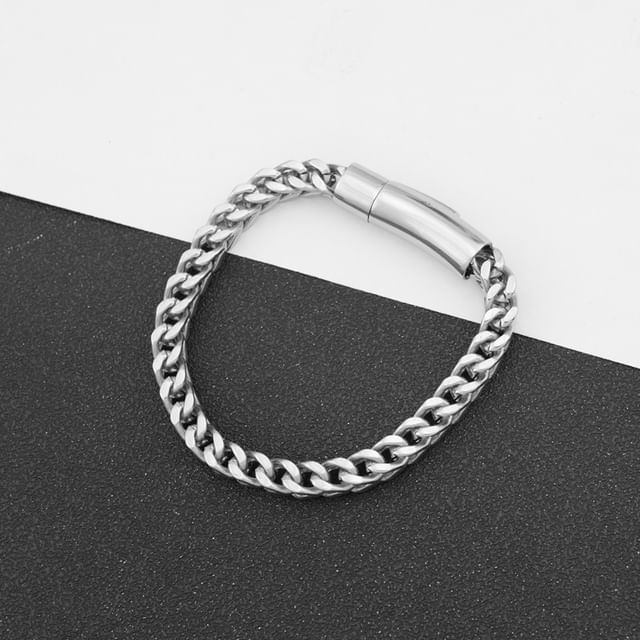 Juanitro-Stainless Steel Chain Bracelet