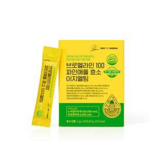 Vitamin village - Best Of Greens Bromelain 100 Pineapple Enzyme Easy-Melting