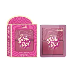 Rude Cosmetics - The Glow Up! Matte & Shimmer Blush Duo - 6 Colors