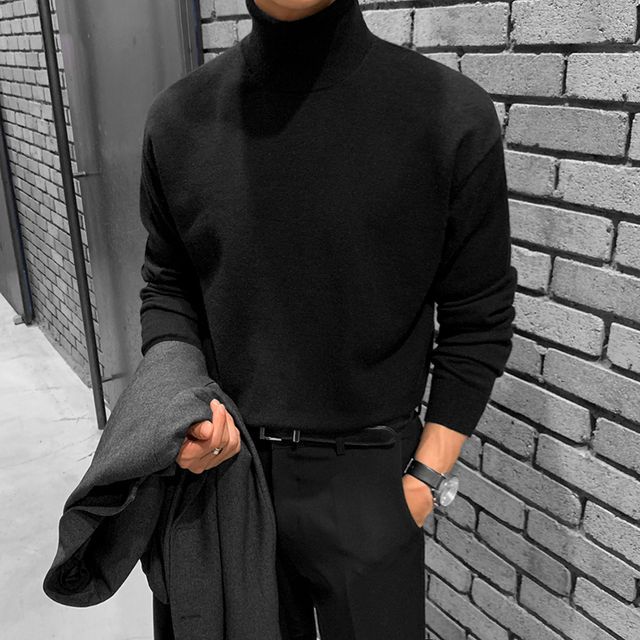 MRCYC-Turtleneck Knit Top