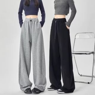 Dragan Pulse-Drawstring Waist Baggy Sweatpants