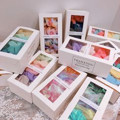 Hazy Beauty - Set of 5: Printed Scrunchie Hazy Beauty - Set of 5: Printed Scrunchie