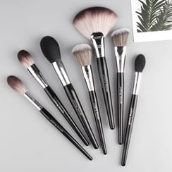 Brrnoo Weicher BB-Creme-Pinsel | Rosa, Für Foundation & Make-up, Nass/trocken Verwendbar, Leicht & Tragbar