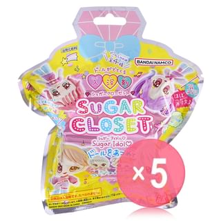 Bandai - Sugar Closet Sugar Idol Bath Ball 5pcs Bundle Set