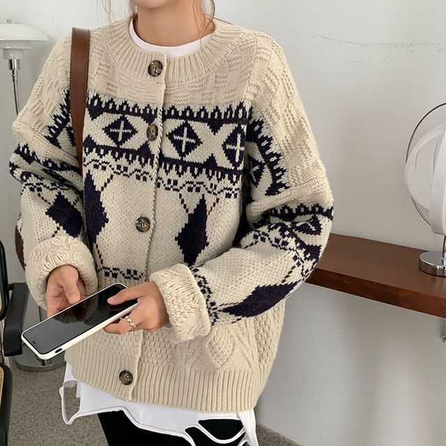 retro knitted sweaters