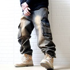 Kaoma - Washed Cargo Jeans