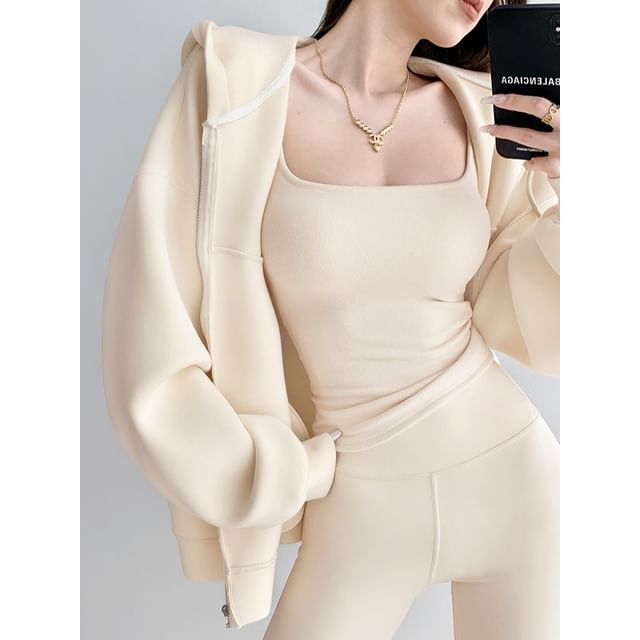 Shira-Shaping Plain Cami Top with Pad