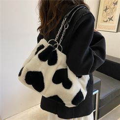 Shimme - Chain Fluffy Shoulder Bag