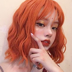 WIGO - Set: Wavy Short Full Wig + Wig Cap + Hair Clip WIGO - Set: Wavy Short Full Wig + Wig Cap + Hair Clip