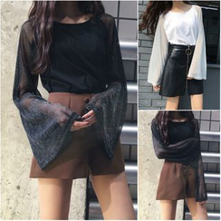 Tiny Times - Bell-Sleeve T-Shirt Tiny Times - Bell-Sleeve T-Shirt