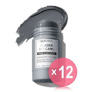 SKINTIFIC - Alaska Volcano Pore Clay Stick (x12) (Bulk Box)
