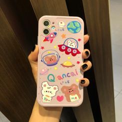 Huella - Cartoon Phone Case For iPhone SE / 7 / 7 Plus / 8 / 8 Plus / X / XS / XR / XS Max / 11 / 11 Pro Huella - Cartoon Phone Case For iPhone SE / 7 / 7 Plus / 8 / 8 Plus / X / XS / XR / XS Max / 11 / 11 Pro