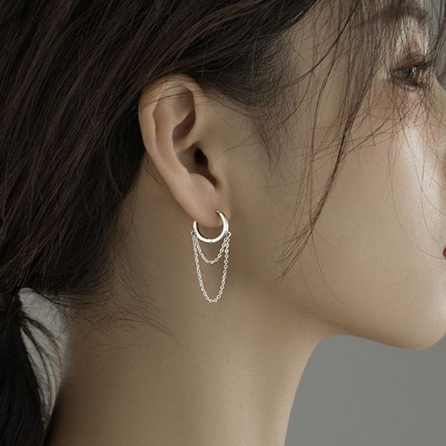 Gaya-Chain Drop Earring