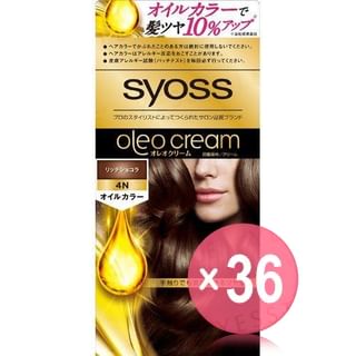 syoss - Oreo Cream Hair Color 4N Rich Chocolate (x36) (Bulk Box)