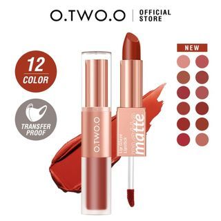 O.TWO.O - 2 in 1 Lipstick and Lip Mud - 4 COLORS