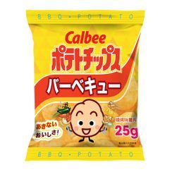 Calbee - Potato Chips Barbecue Flavor 25g Calbee - Potato Chips Barbecue Flavor 25g