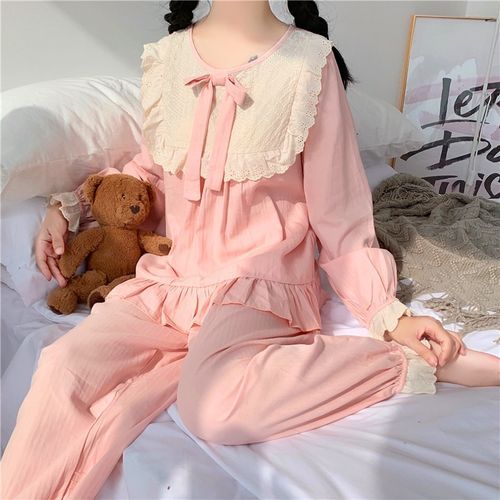 Ruffle best sale pajama set