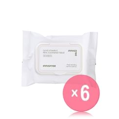 innisfree - Olive Vitamin E Real Cleansing Tissue (x6) (Bulk Box)