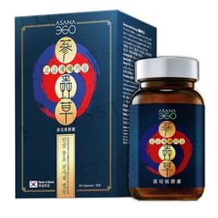 ASANA 360 - Ginseng.Cordyceps Fungus Cultivation Capsules