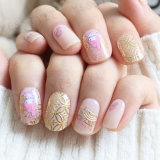 Lunacaca - Sanrio My Melody Japanese Beauty Nail Art Stickers