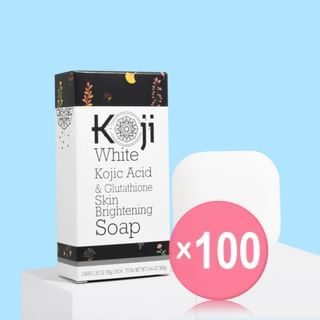Koji White - Kojic Acid & Glutathione Skin Brightening Soap (x100) (Bulk Box)