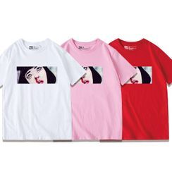 JECKO - Printed Short-Sleeve T-Shirt JECKO - Printed Short-Sleeve T-Shirt